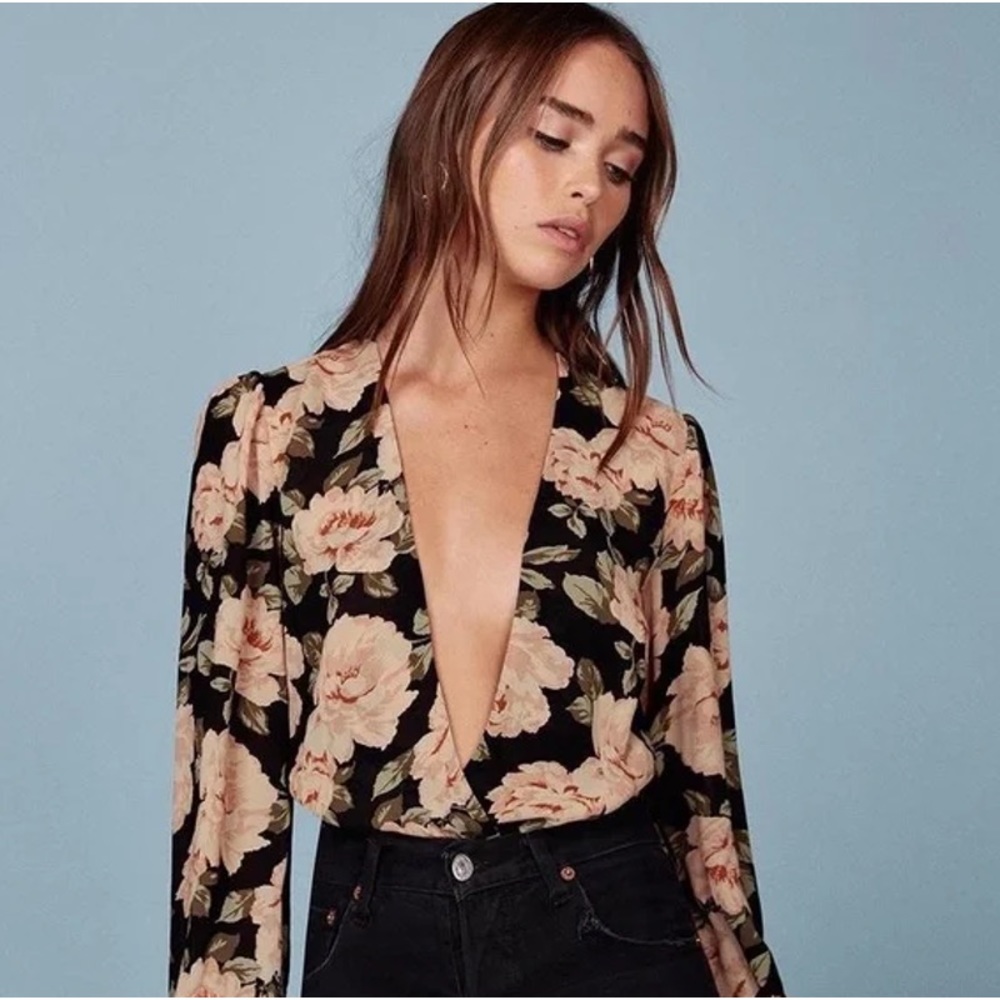Reformation X HAIM Chandler Bodysuit - XS